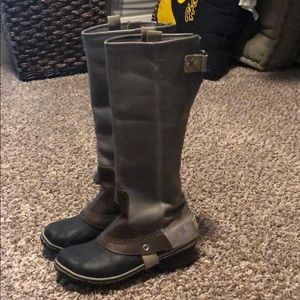 Sorel Tall Riding Style Designer Boots